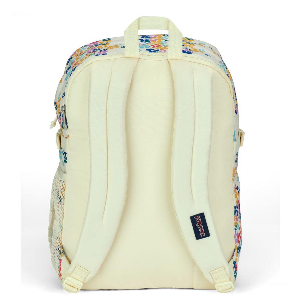 Sac à Dos Scolaire JanSport Main Campus Jaune | AOY-44950947